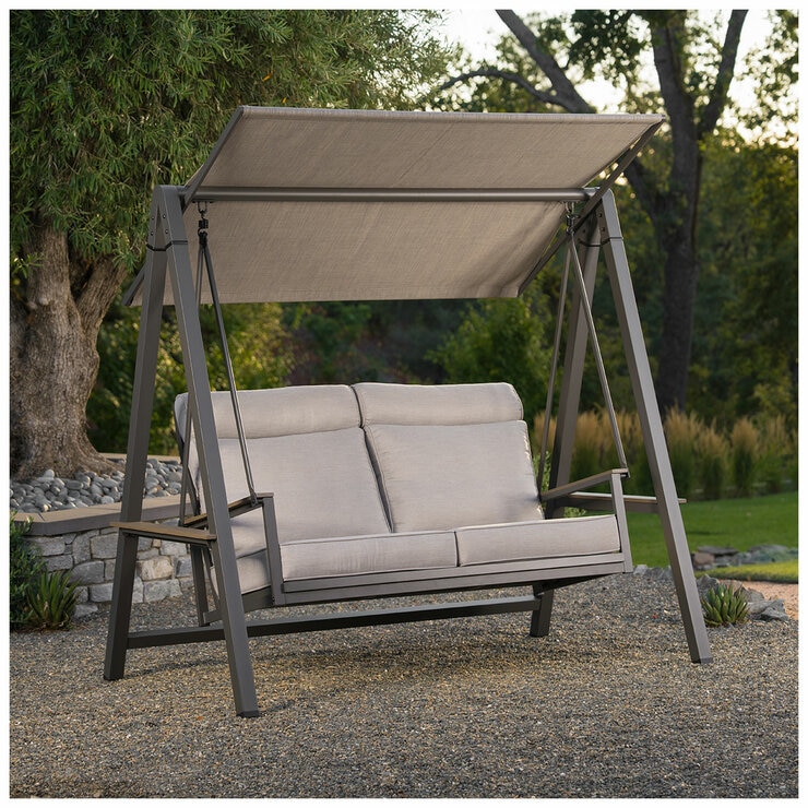 SunVilla Pine Knoll Cushion Swing