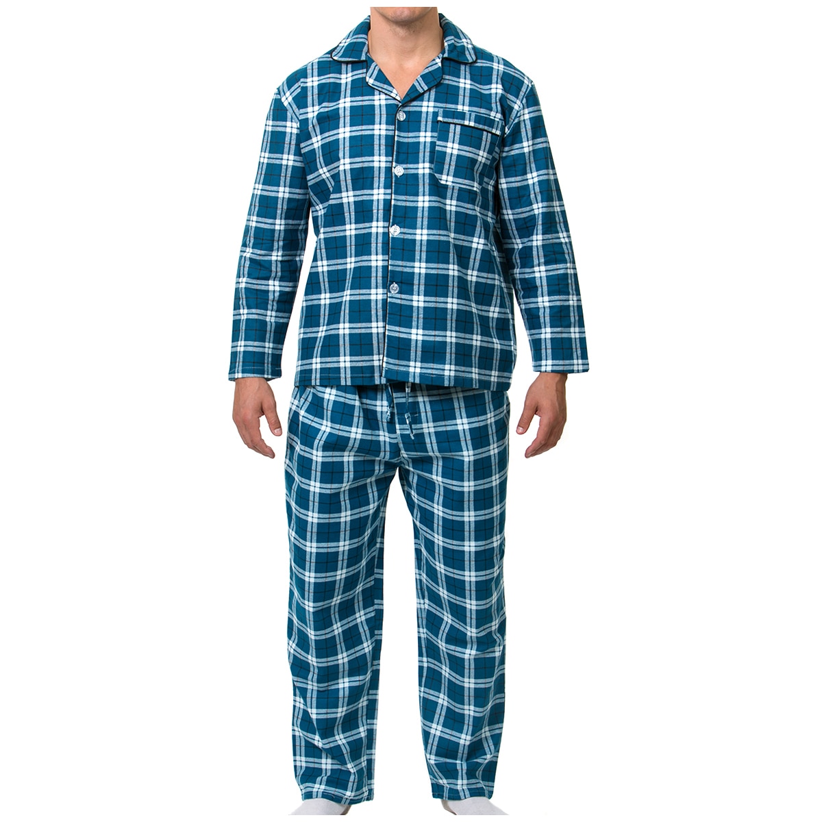 Gloster Men's Sleep Set Blue & Green | Costco Australia