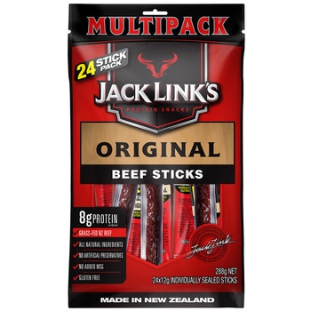 Jack Link's Original Beef Sticks 24 x 12g