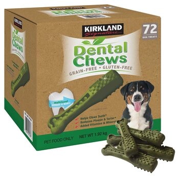 Kirkland Signature Dental Chews 72 Count
