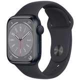 Apple Watch Series 8 GPS 41mm Silver Aluminium Case with White Sport Band