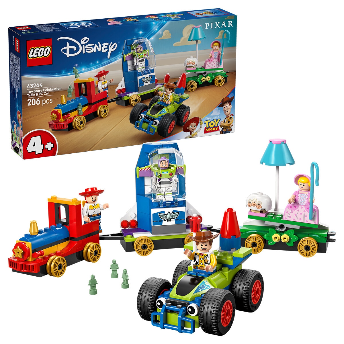 LEGO Toy Story Celebration Train & RC Car 43264