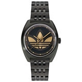 Adidas Originals Edition One Black Tone Stainless Steel Watch AOFH23511