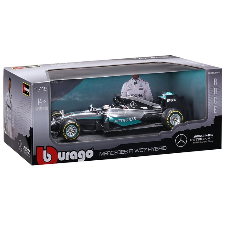 1:18 Mercedes F1 W07 Hybrid 2016 Lewis Hamilton 1:18 Mercedes F1 W07 Hybrid 2016 Lewis Hamilton