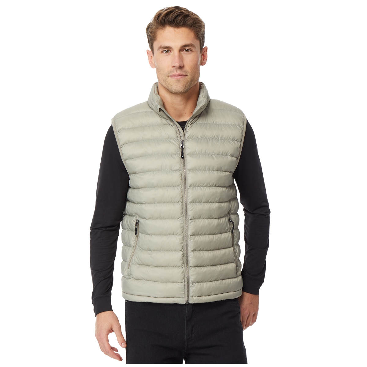 32Degrees Mens Vest - Mushroom