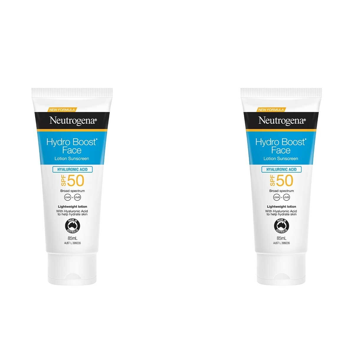 Neutrogena Hydroboost Sun Lotion 2 x 85ml