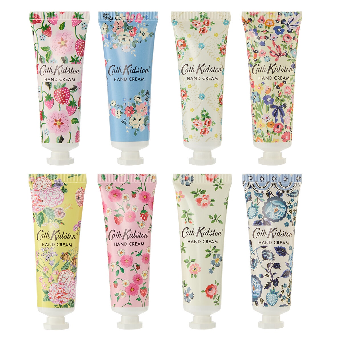 230300 Cath Kidston Navy Carnation Hand Care Set 8 x 30ml/