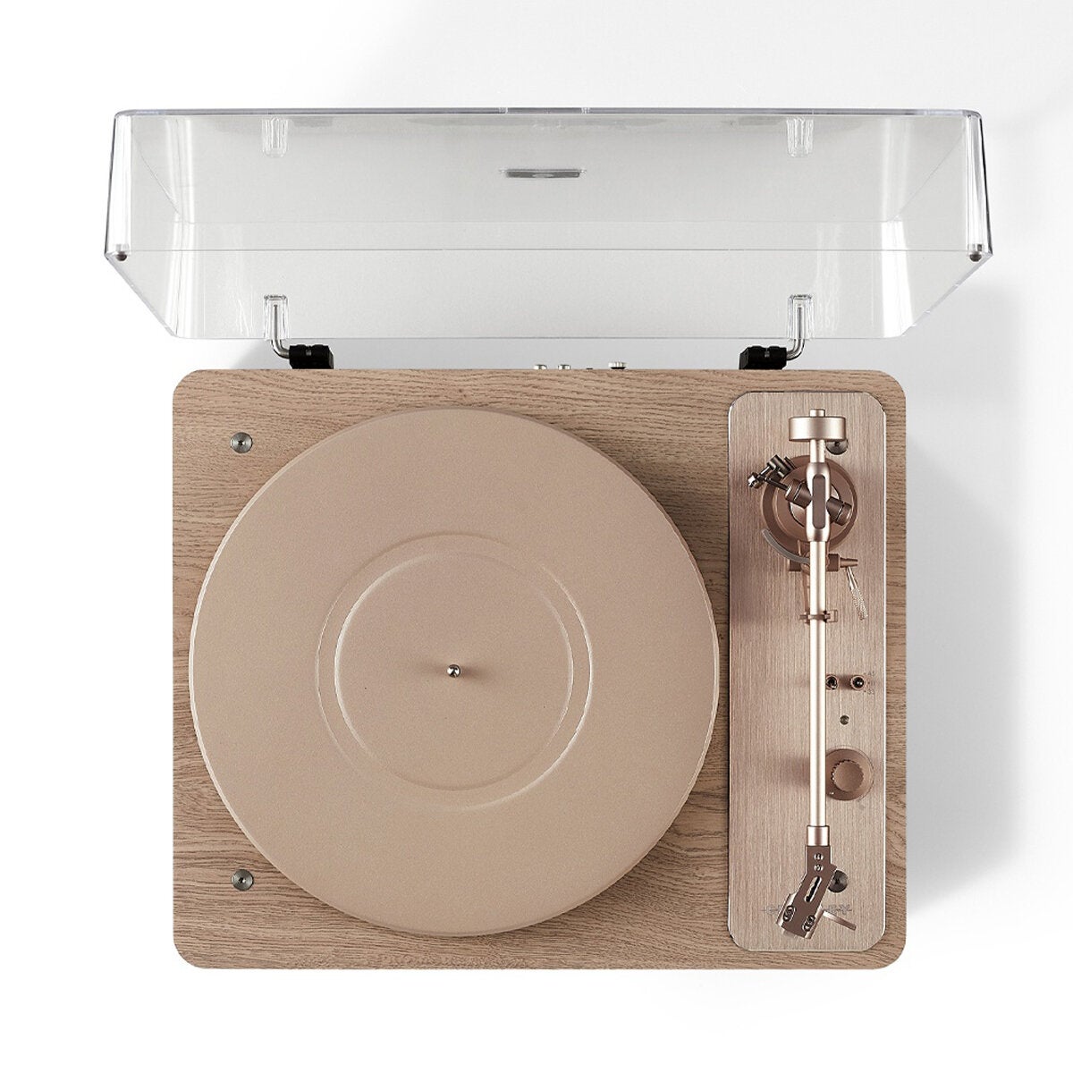 Crosley Record Player Shelf System E100 Natural