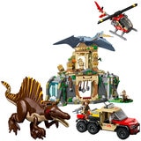 LEGO Spinosaurus & Quetzalcoatlus Air Mission 76976