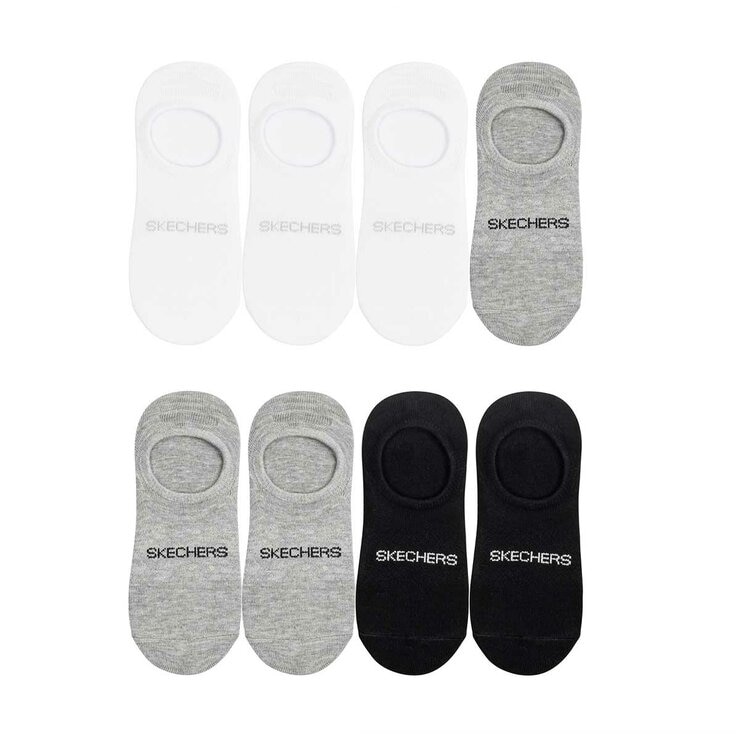 Skechers Women's No Show Sock 8 Pack