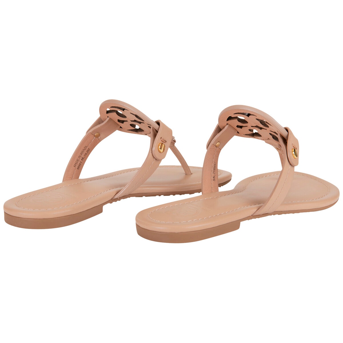 Tory Burch Miller Sandals Light Tan Make up
