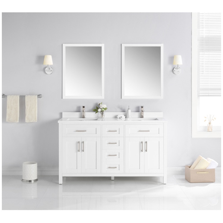 OVE Lakeview 1524mm White Vanity Costco Australia