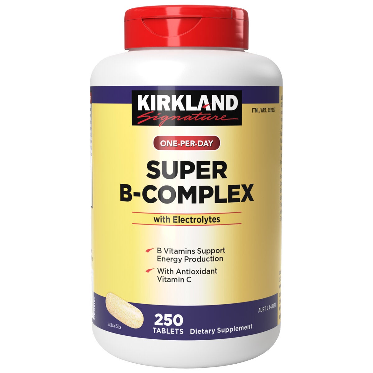 Kirkland Signature Super B-Complex 250 Tablets Kirkland Signature Super B-Complex 250 Tablets