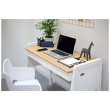 Boori Tidy Desk - Barley/White/Almond