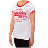 Superdry Tee - Optical RED