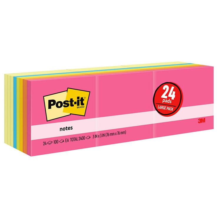 Post-it Original Notes 76 x 76 mm 2 x 24 Pack 2026-24LP