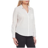 JACHS Girlfriend Cotton Shirt - White
