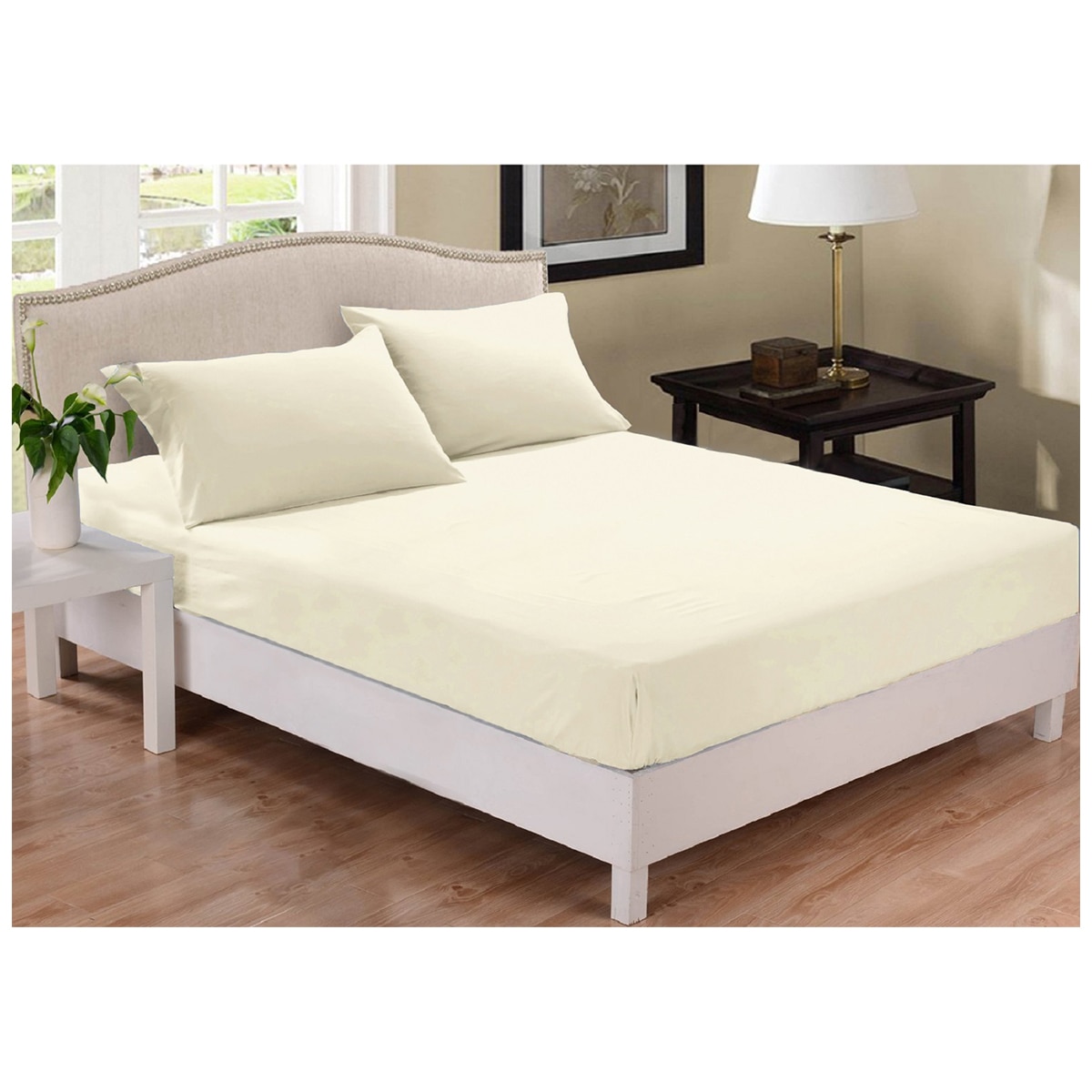 Bdirect Park Avenue 1000 Thread count Cotton Blend Combo Sets - Queen Pebble