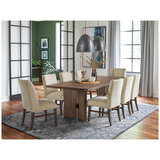 Urban Renovations Northbrook 9 Piece Dining Set Walnut