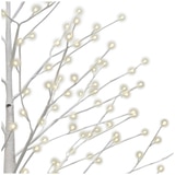 Faux Birch Tree with LED Lights 2.28m