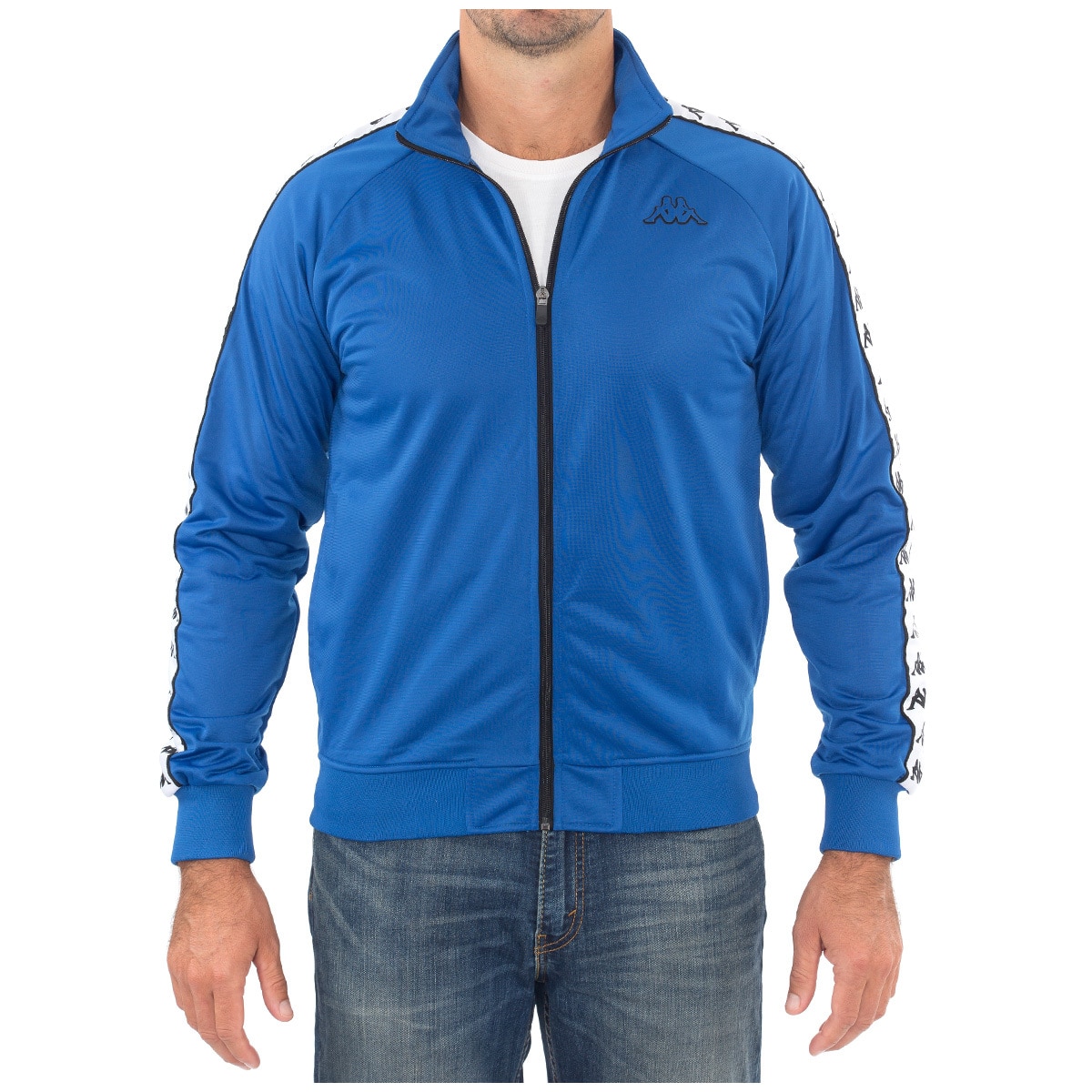 Kappa Jacket - Blue White