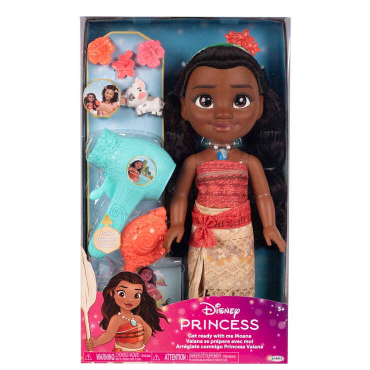 Disney Large Doll with Hair Play Set 6 Princesses Assortment