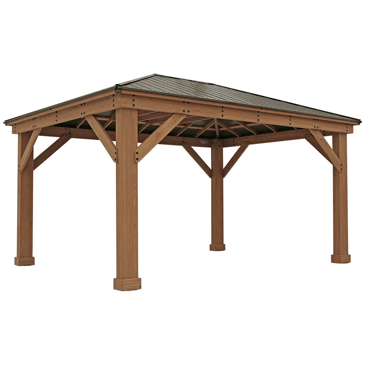 Yardistry Wood Gazebo