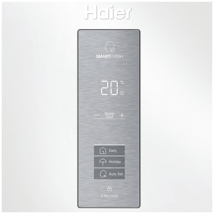 Haier 386L 500 Series Vertical Freezer White HVF430VW/