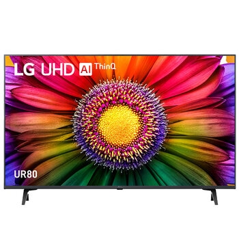 LG UR80 43 Inch 4K Smart UHD TV With Al Sound Pro 43UR8050PSB