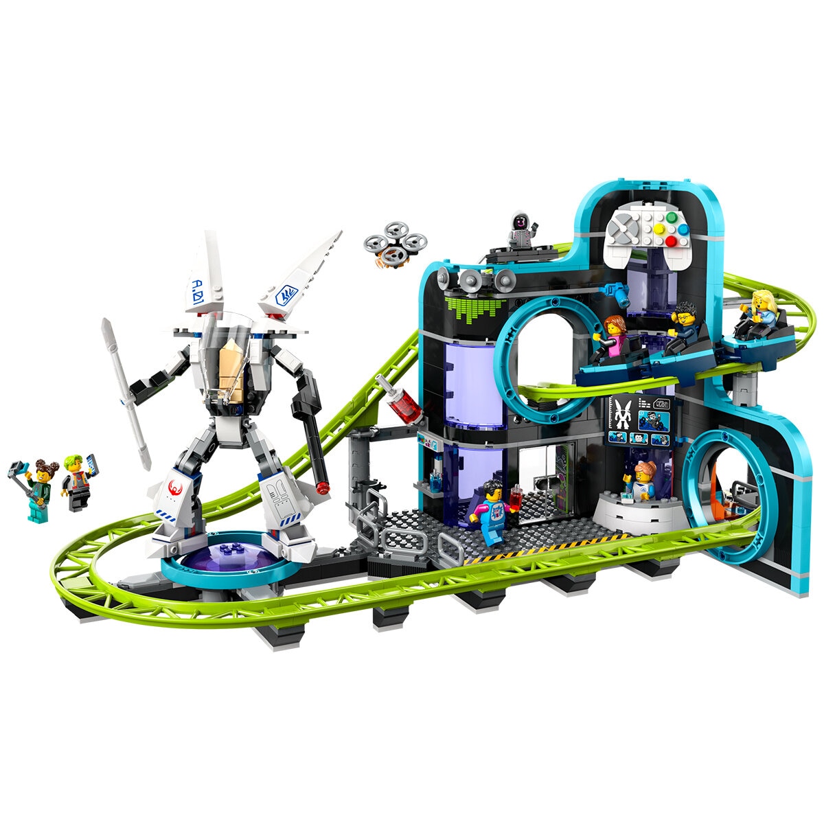 LEGO City Robot World Roller Coaster Park 60421 Costco