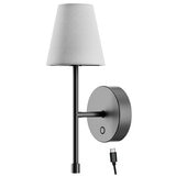 Globe LED Wall Sconce Wireless 2 Pack