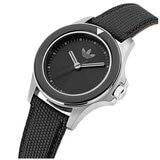 Adidas Originals Black Dial and Strap Expression One Watch AOFH23016