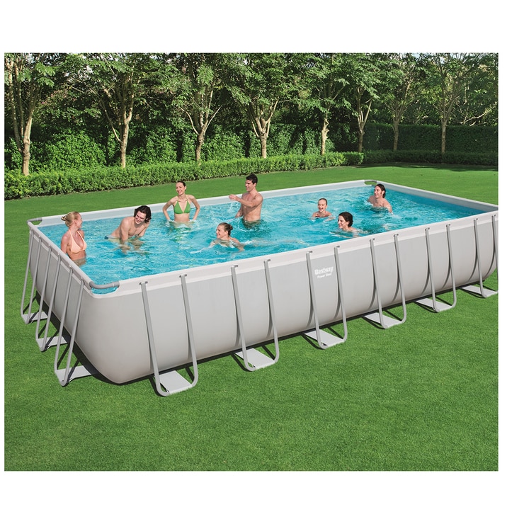 Bestway Rectangular Pool Set 7.32m with Sand Filter Pump | Costco Australia