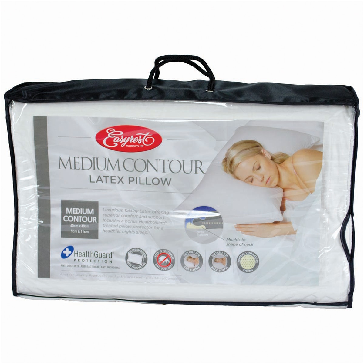 Easyrest Latex Medium Contour Pillow