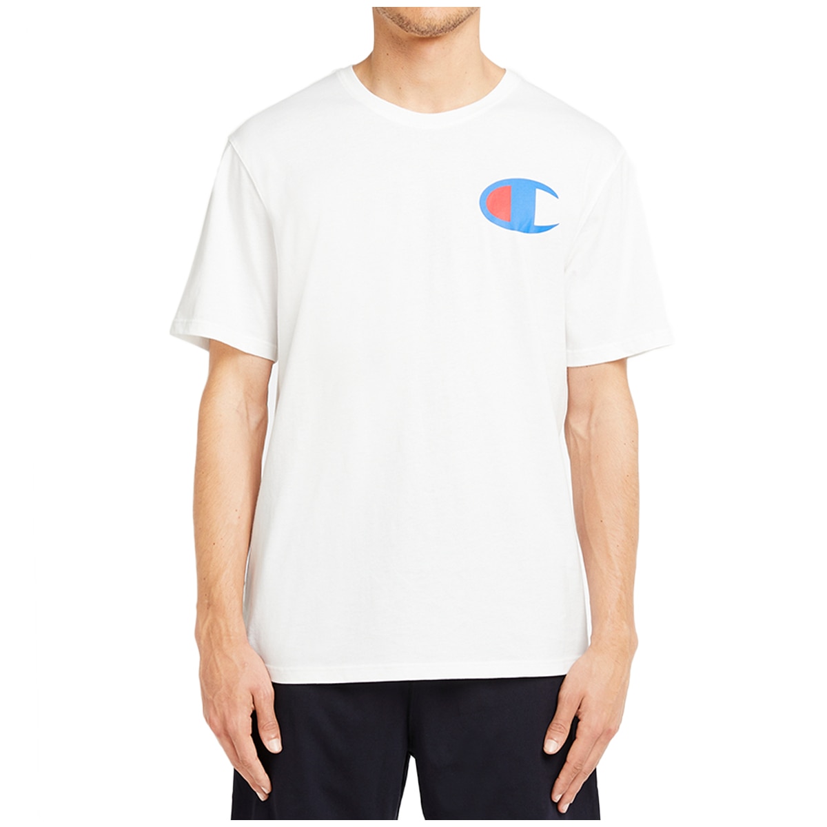 Champion C Logo Tee - White