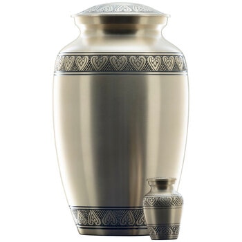 Value Coffins Classic Gold Urn Set 3.27L + 0.05L