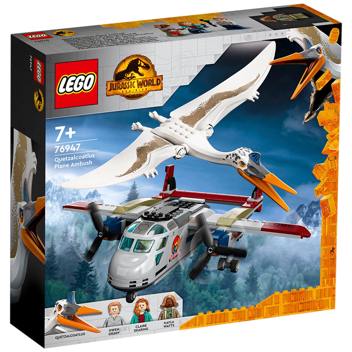 LEGO Jurassic World Quetzalcoatlus Plane Ambush 76947