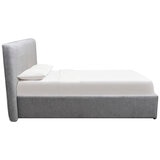 Moran Ora Queen Bedhead with Encasement with Slated Base Kinder Dove