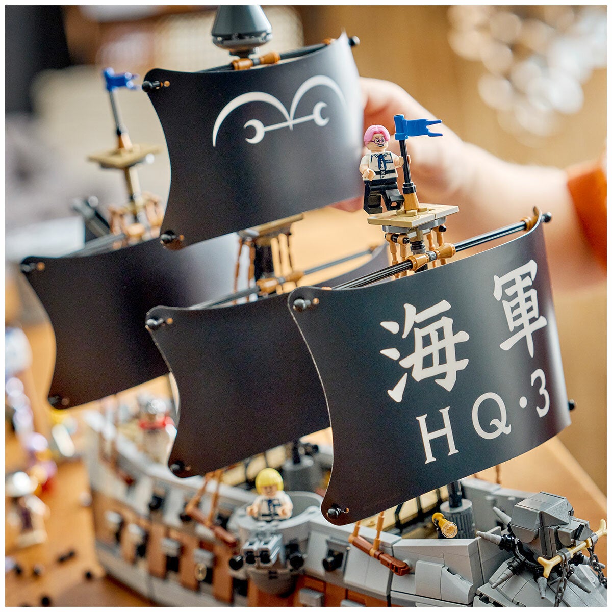 LEGO One Piece Garp's Marine Battleship 75646