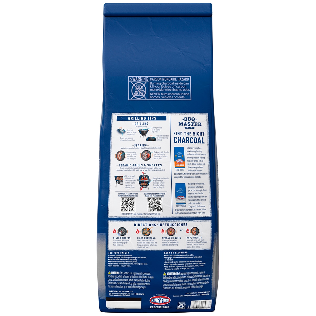 Kingsford Professional Charcoal Briquettes 2 x 5.4kg Costco Australia