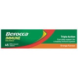 Berocca Immune Daily Defence Orange 2 x 45 Effervescent Tablets