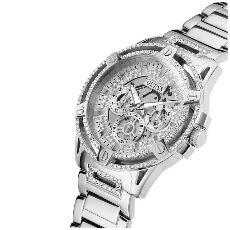 GUESS King Stainless Steel Multifunction Men's Watch GW0497G1