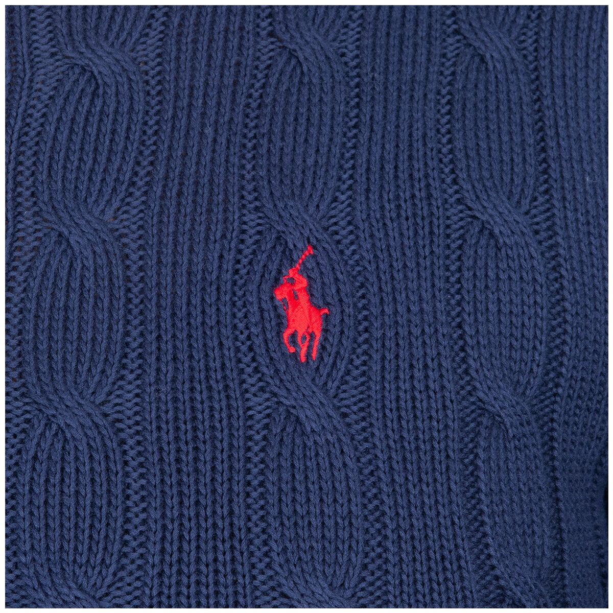 Ralph Lauren Cable Knit Sweater Hunter Navy