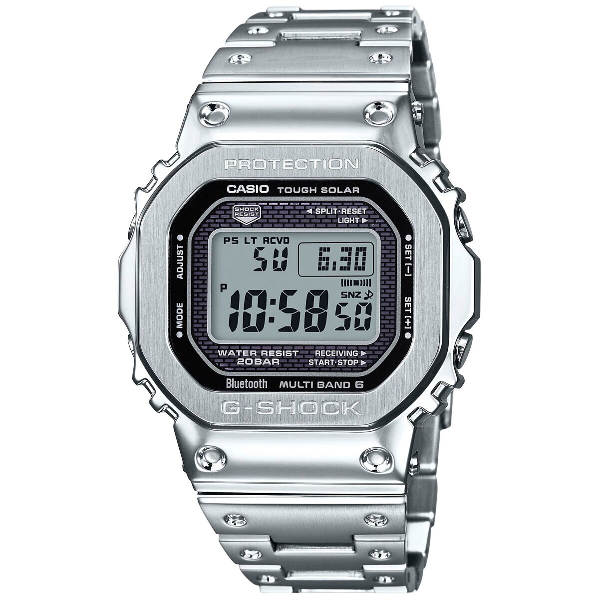 Casio G-Shock Men's Classic Silver Watch GMWB5000D-1D | Costco Aus