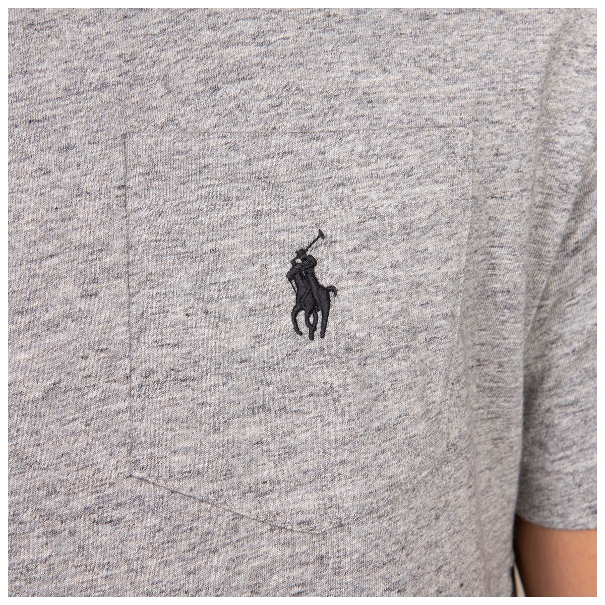 Polo Ralph Lauren Men's Crew Pocket Tee Heather Grey