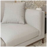 Valencia Bergen Fabric Sectional Lounge Left Chaise Beige Valencia Bergen Fabric Sectional Lounge Left Chaise Beige
