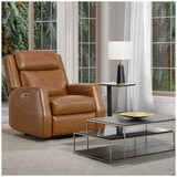 Simon Li Leather Power Recliner
