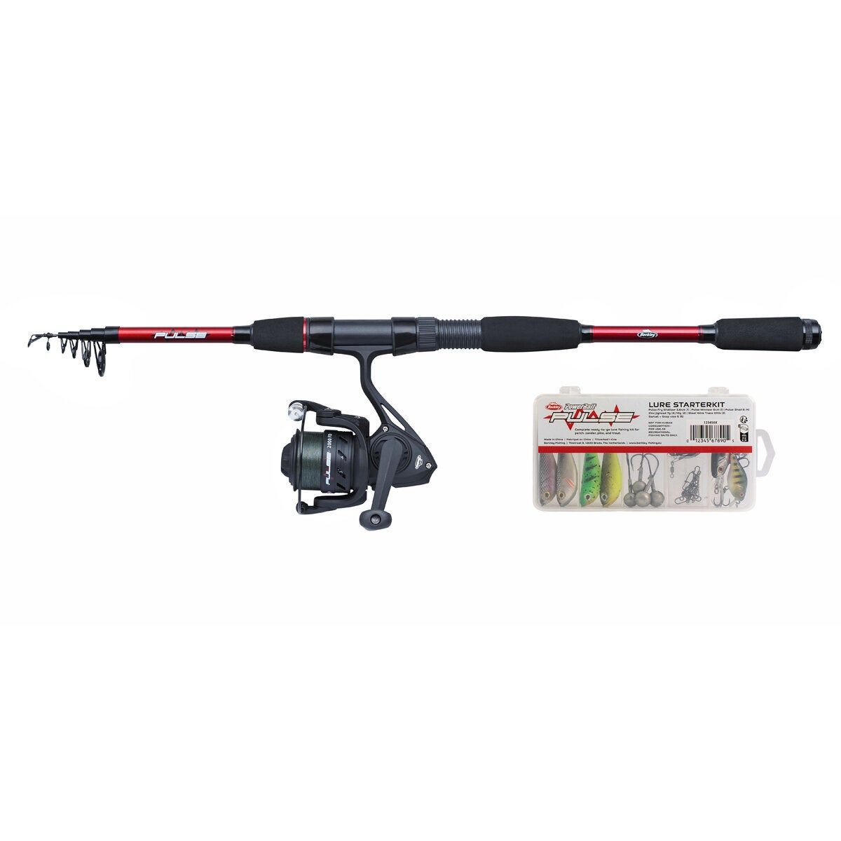 Berkley Pulse Ready To Fish Complete Predator Fishing Set