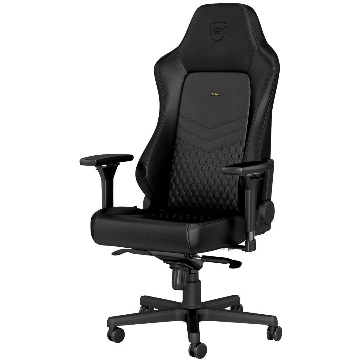 Noblechairs HERO Gaming Chair Top Grain Leather Black