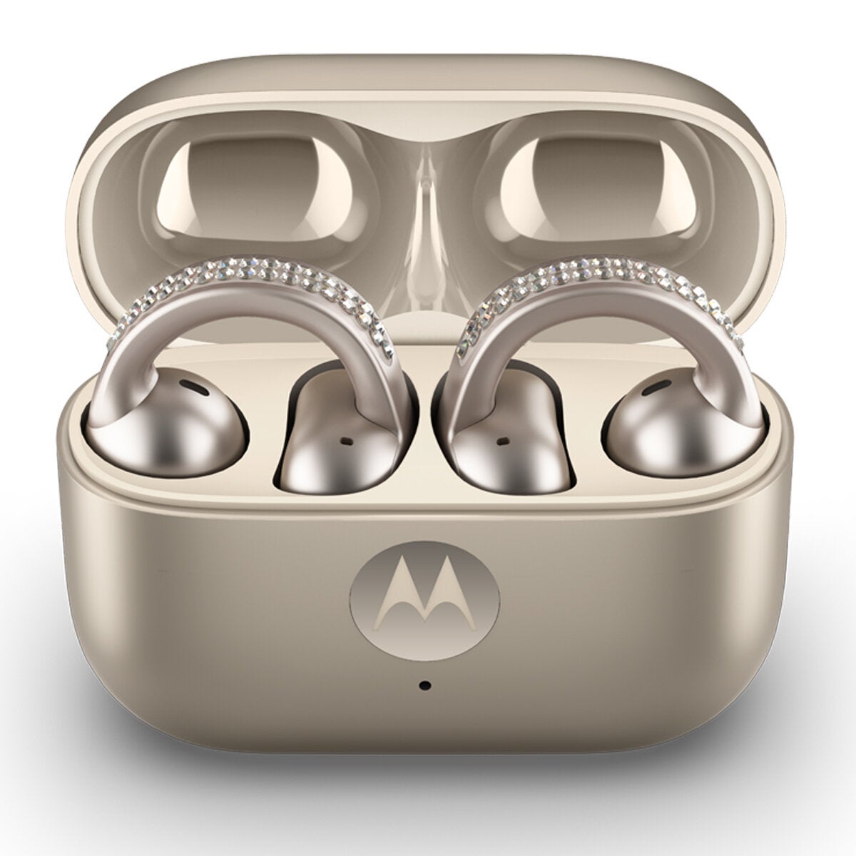 Motorola Moto Buds Loop French Oak With Swarovski Crystals Motorola Moto Buds Loop French Oak With Swarovski Crystals